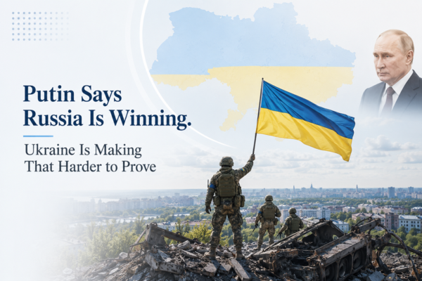 Putin Says Russia Is Winning. Ukraine Is Making That Harder to Prove
